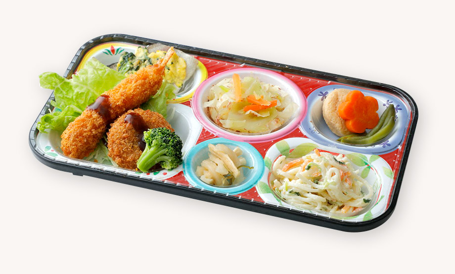 日替わりランチ弁当　メニュー一例